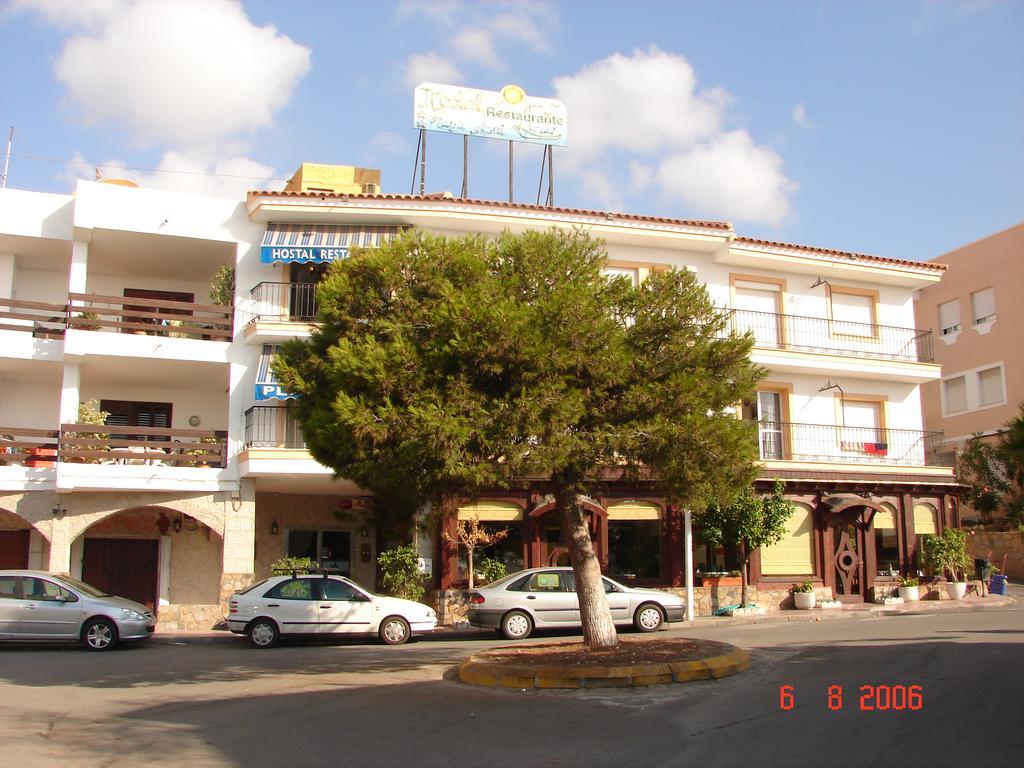 Hostal - Restaurante Playa Azul Villaricos Exterior foto